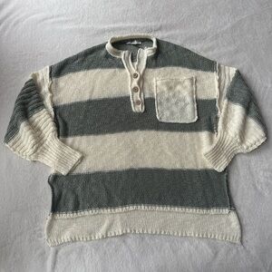 Oversized slouchy boutique brand sweater